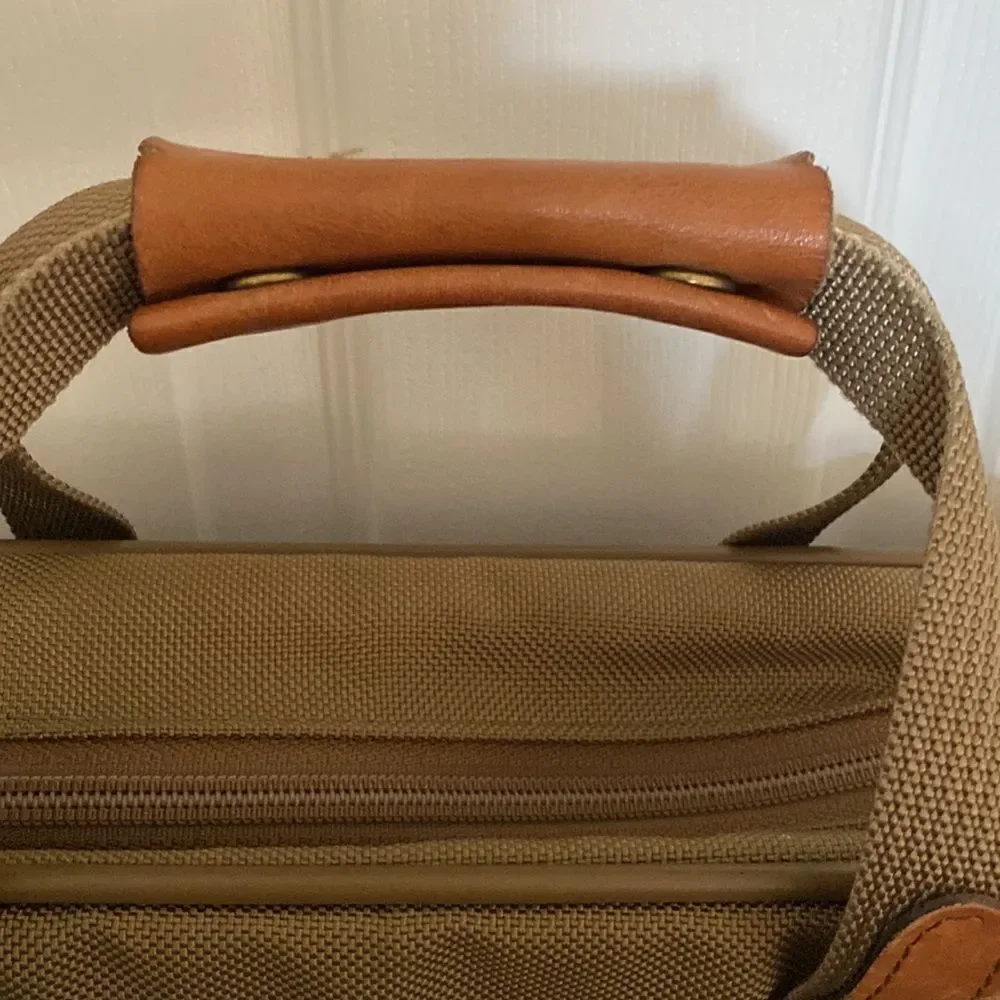 HARTMANN Nylon with Leather Briefcase